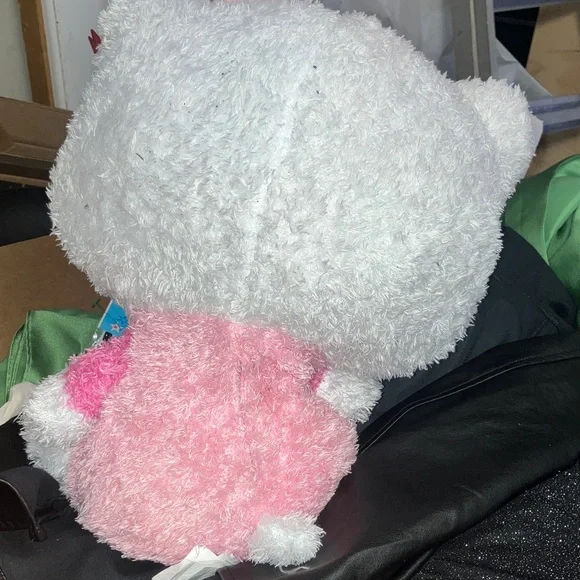 Hello Kitty Pink and White Stuffed Animal - Picture 5 of 6